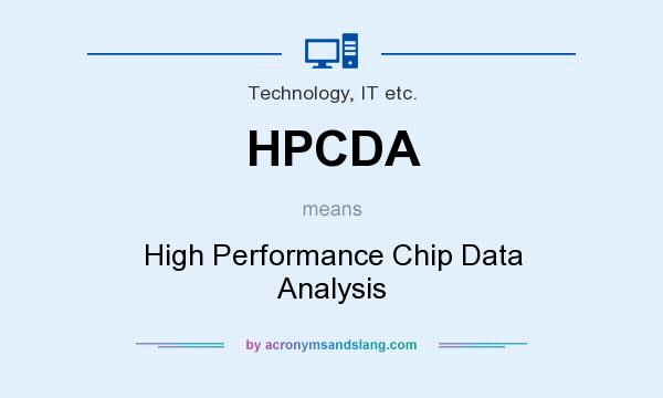 What does HPCDA mean? - Definition of HPCDA - HPCDA stands ...
