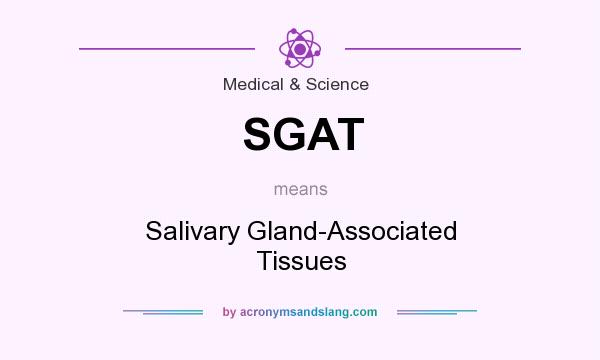 What does SGAT mean? It stands for Salivary Gland-Associated Tissues
