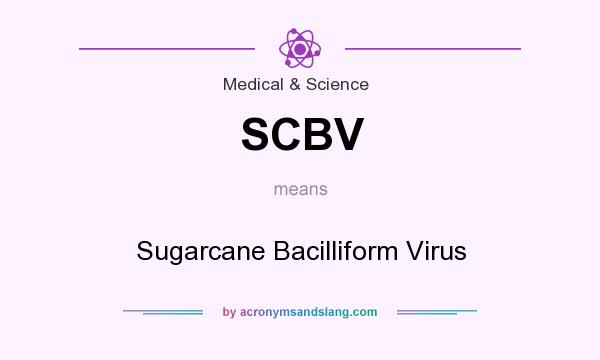 What does SCBV mean? It stands for Sugarcane Bacilliform Virus