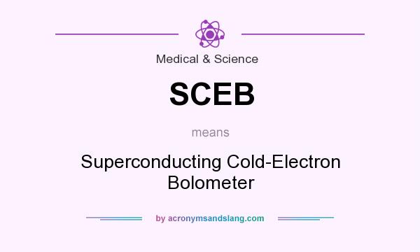 What does SCEB mean? It stands for Superconducting Cold-Electron Bolometer
