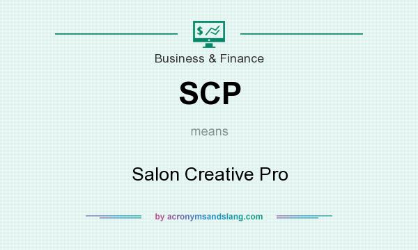What does SCP mean? It stands for Salon Creative Pro