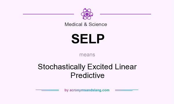 What does SELP mean? It stands for Stochastically Excited Linear Predictive