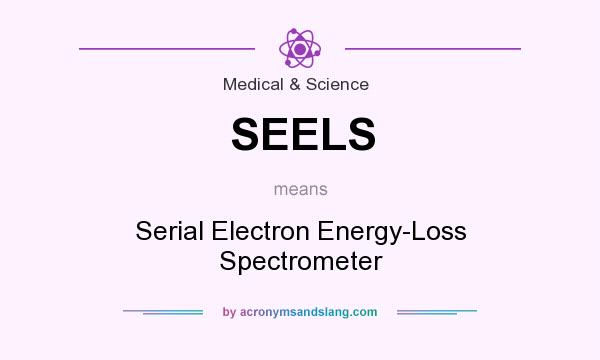 What does SEELS mean? It stands for Serial Electron Energy-Loss Spectrometer