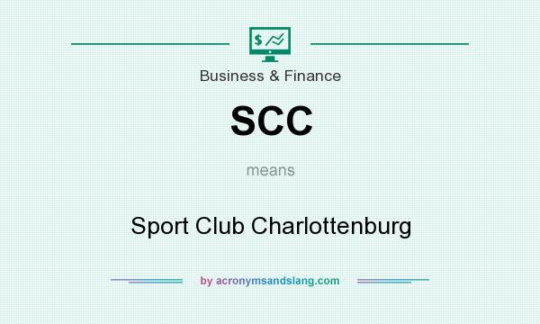 What does SCC mean? It stands for Sport Club Charlottenburg