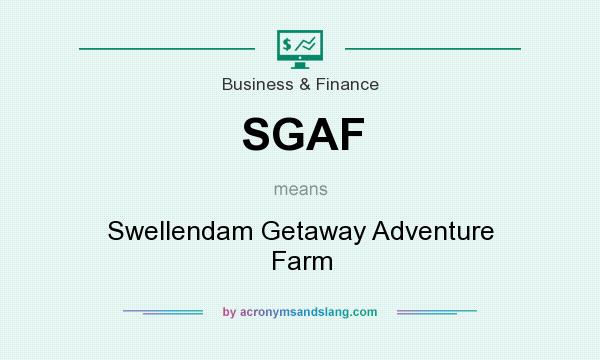 What does SGAF mean? It stands for Swellendam Getaway Adventure Farm