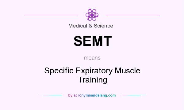 What does SEMT mean? It stands for Specific Expiratory Muscle Training