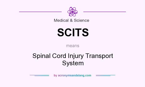 What does SCITS mean? It stands for Spinal Cord Injury Transport System