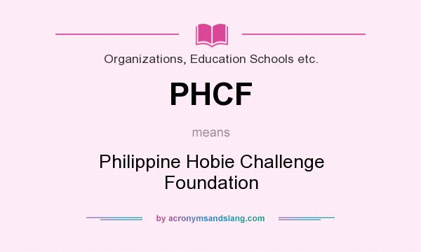 What does PHCF mean? It stands for Philippine Hobie Challenge Foundation