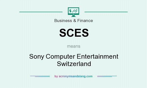What does SCES mean? It stands for Sony Computer Entertainment Switzerland