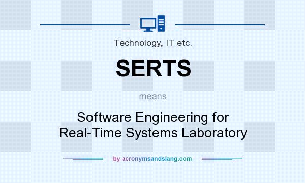 What does SERTS mean? It stands for Software Engineering for Real-Time Systems Laboratory