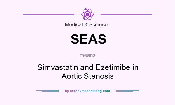 What does SEAS mean? It stands for Simvastatin and Ezetimibe in Aortic Stenosis