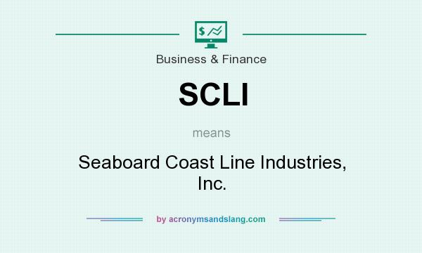What does SCLI mean? It stands for Seaboard Coast Line Industries, Inc.