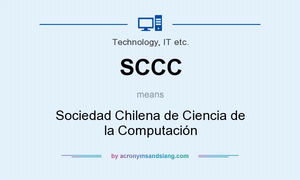 What does SCCC mean? It stands for Sociedad Chilena de Ciencia de la Computación