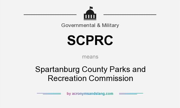 What does SCPRC mean? It stands for Spartanburg County Parks and Recreation Commission