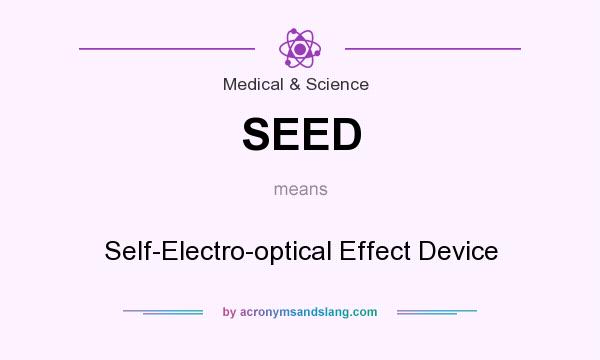 What does SEED mean? It stands for Self-Electro-optical Effect Device