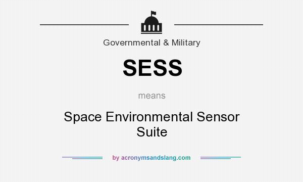 What does SESS mean? It stands for Space Environmental Sensor Suite