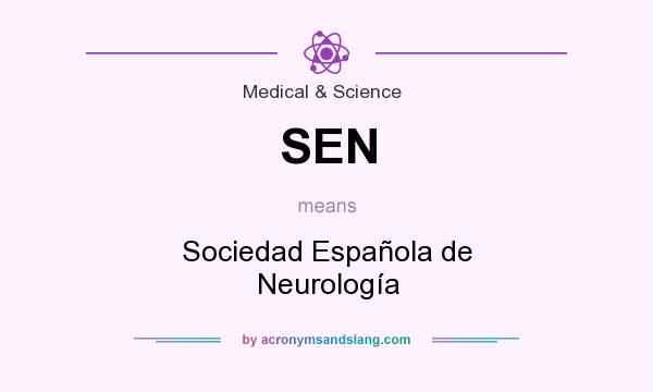 What does SEN mean? It stands for Sociedad Española de Neurología