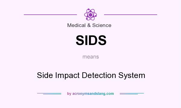 What does SIDS mean? It stands for Side Impact Detection System