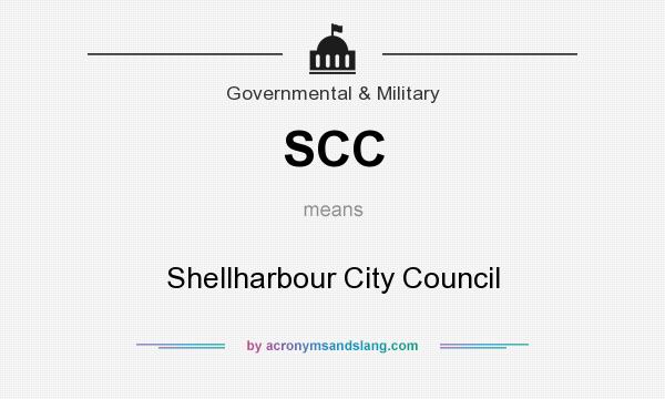 What does SCC mean? It stands for Shellharbour City Council