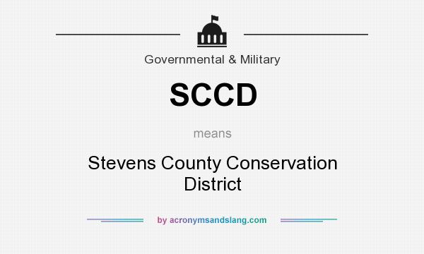 What does SCCD mean? It stands for Stevens County Conservation District