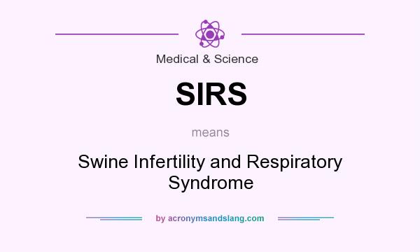 What does SIRS mean? It stands for Swine Infertility and Respiratory Syndrome