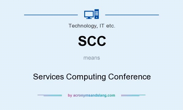 What does SCC mean? It stands for Services Computing Conference