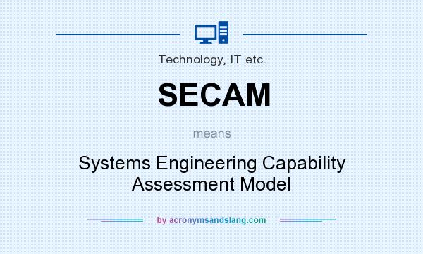 What does SECAM mean? It stands for Systems Engineering Capability Assessment Model