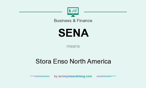 What does SENA mean? It stands for Stora Enso North America