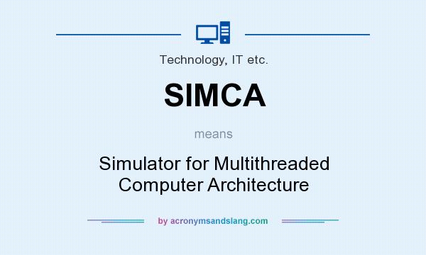 What does SIMCA mean? It stands for Simulator for Multithreaded Computer Architecture