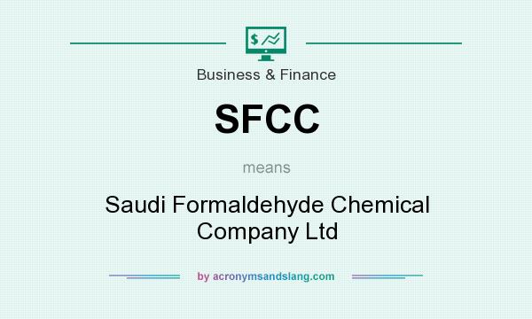 What does SFCC mean? It stands for Saudi Formaldehyde Chemical Company Ltd