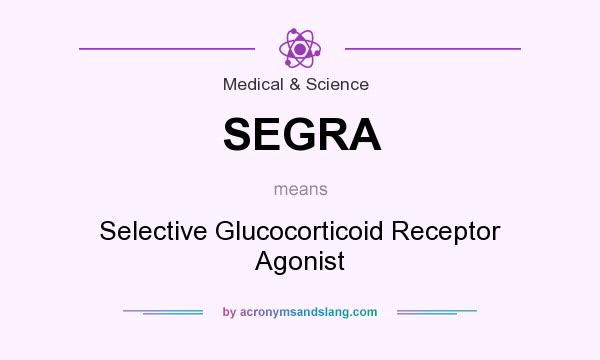 What does SEGRA mean? It stands for Selective Glucocorticoid Receptor Agonist
