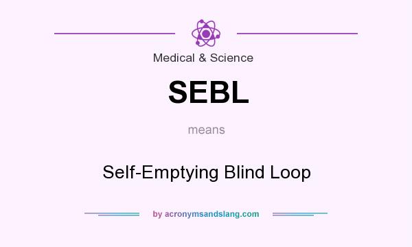 What does SEBL mean? It stands for Self-Emptying Blind Loop