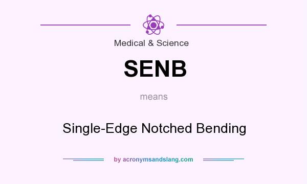 What does SENB mean? It stands for Single-Edge Notched Bending