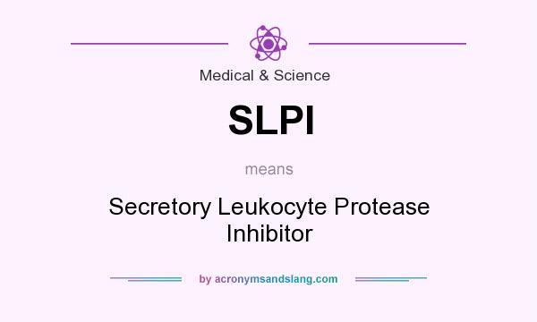 What does SLPI mean? It stands for Secretory Leukocyte Protease Inhibitor