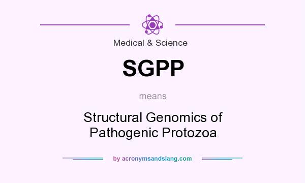 What does SGPP mean? It stands for Structural Genomics of Pathogenic Protozoa