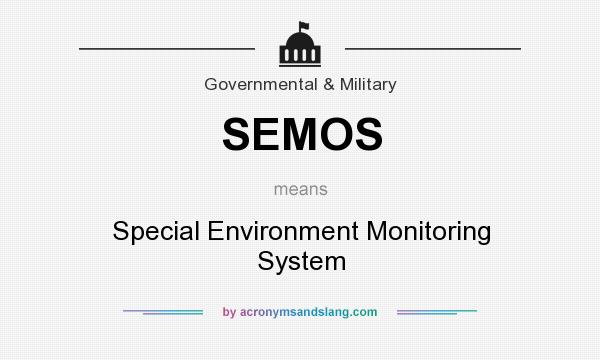 What does SEMOS mean? It stands for Special Environment Monitoring System