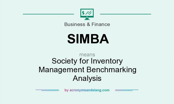 What does SIMBA mean? It stands for Society for Inventory Management Benchmarking Analysis