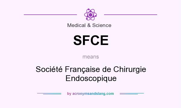 What does SFCE mean? It stands for Société Française de Chirurgie Endoscopique