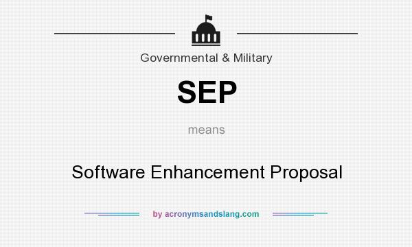 What does SEP mean? It stands for Software Enhancement Proposal