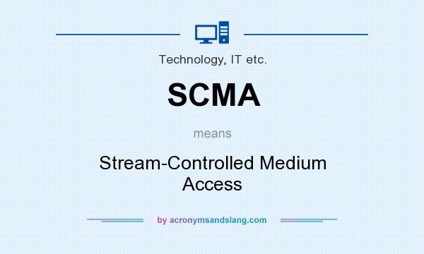 What does SCMA mean? It stands for Stream-Controlled Medium Access