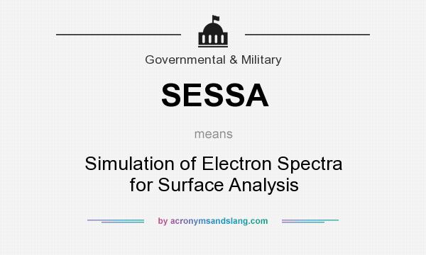 What does SESSA mean? It stands for Simulation of Electron Spectra for Surface Analysis