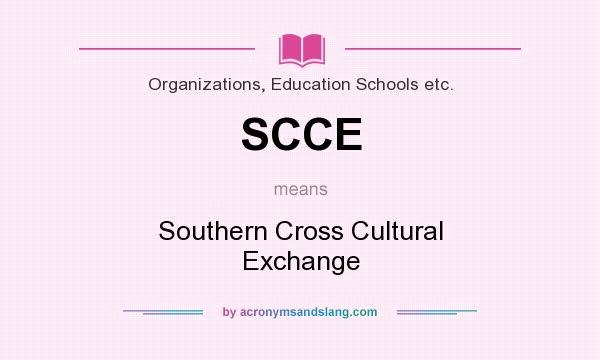What does SCCE mean? It stands for Southern Cross Cultural Exchange