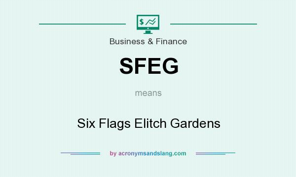 What does SFEG mean? It stands for Six Flags Elitch Gardens