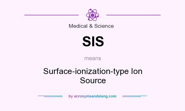 What does SIS mean? It stands for Surface-ionization-type Ion Source