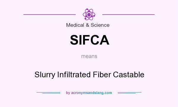 What does SIFCA mean? It stands for Slurry Infiltrated Fiber Castable