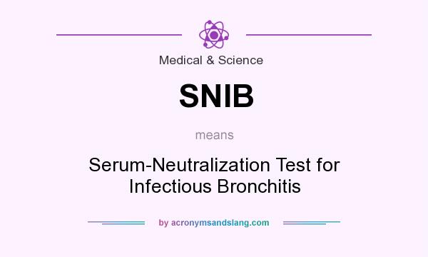 What does SNIB mean? It stands for Serum-Neutralization Test for Infectious Bronchitis