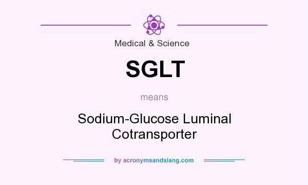 What does SGLT mean? It stands for Sodium-Glucose Luminal Cotransporter