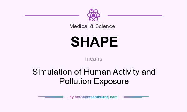 What does SHAPE mean? It stands for Simulation of Human Activity and Pollution Exposure