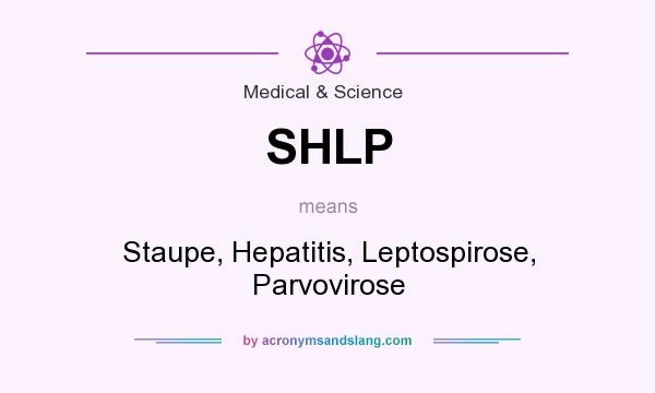 What does SHLP mean? It stands for Staupe, Hepatitis, Leptospirose, Parvovirose
