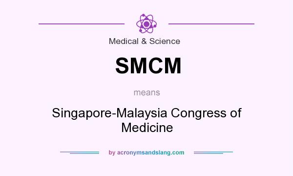 What does SMCM mean? It stands for Singapore-Malaysia Congress of Medicine